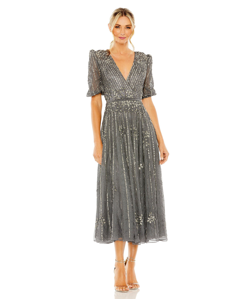 Mac Duggal 5995-Pewter-AB