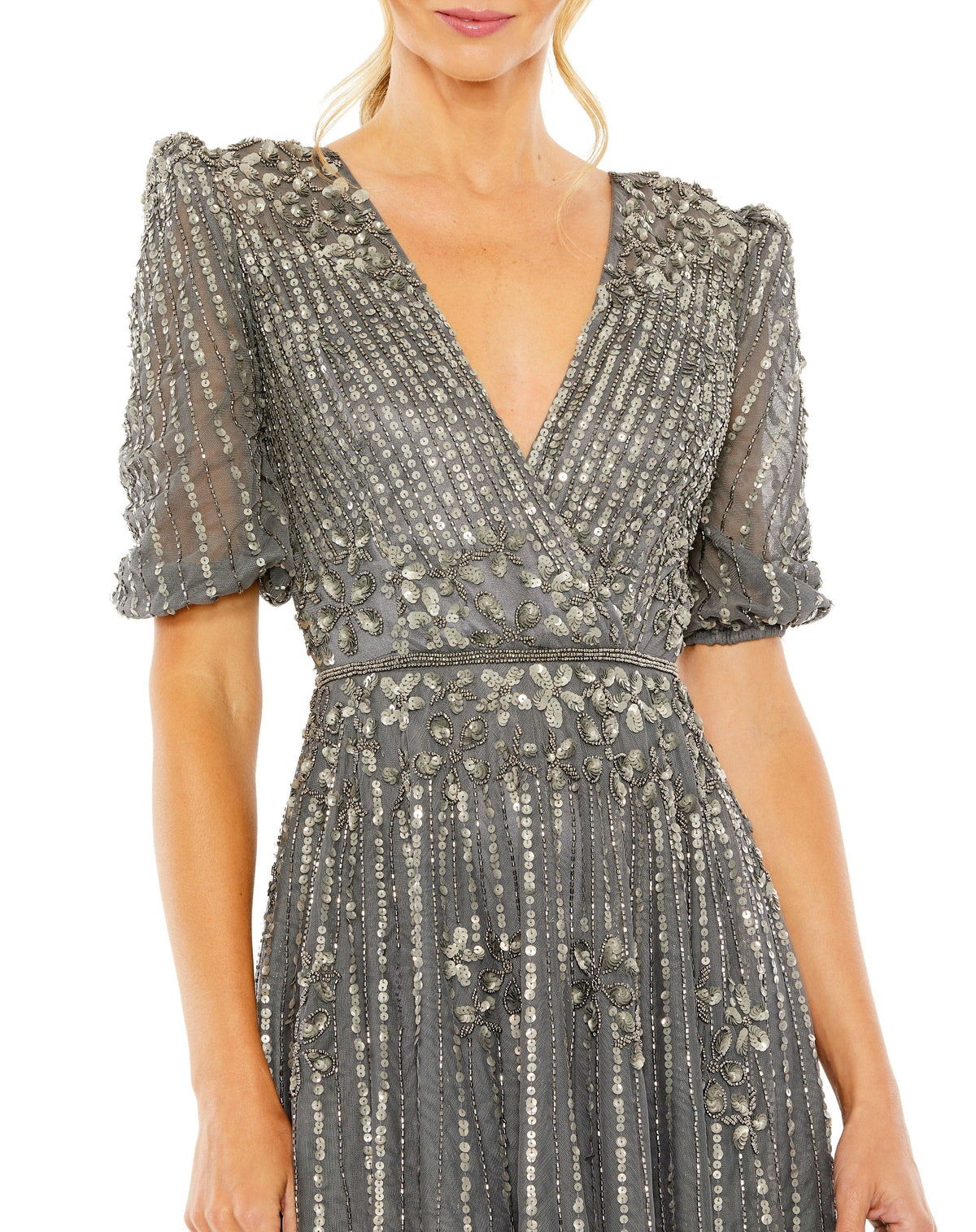 Mac Duggal 5995-Pewter-CL
