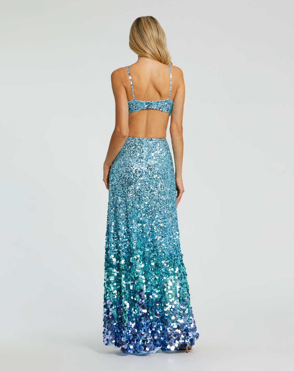 Mac Duggal 6077-IceBlue-BK