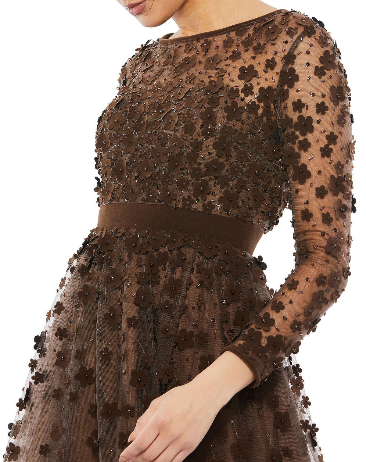 Mac Duggal 67007-Coffee-CL