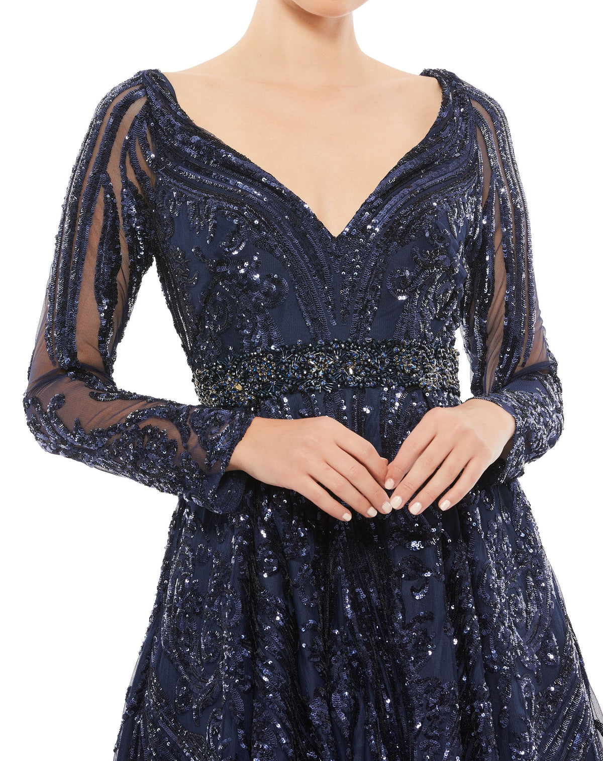 Mac Duggal 67113-Midnight-CL