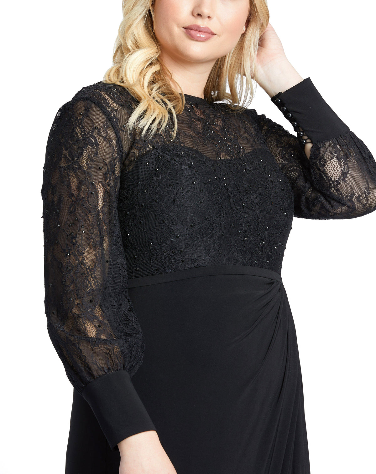 Mac Duggal 67143-Black-CL