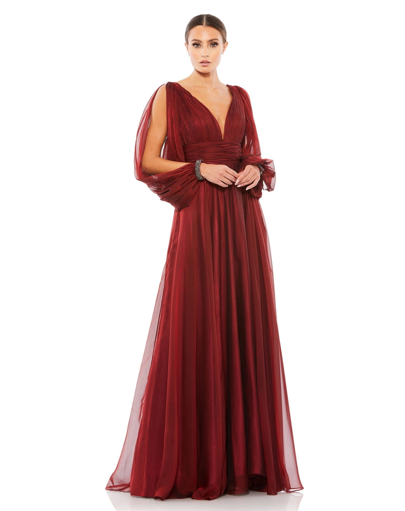 Mac Duggal 67414-Garnet-AB