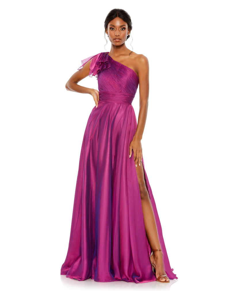 Mac Duggal 67476-Raspberry-AB