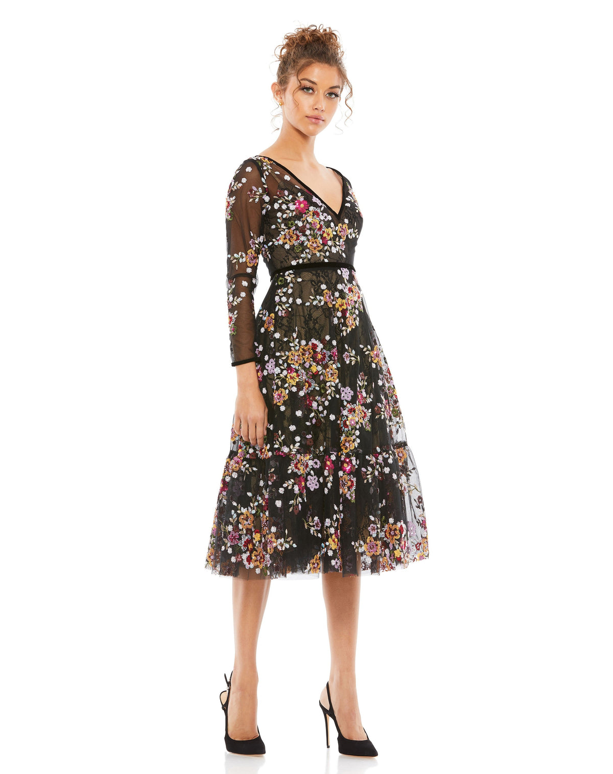 Mac Duggal 67499-BlackMulti-AB