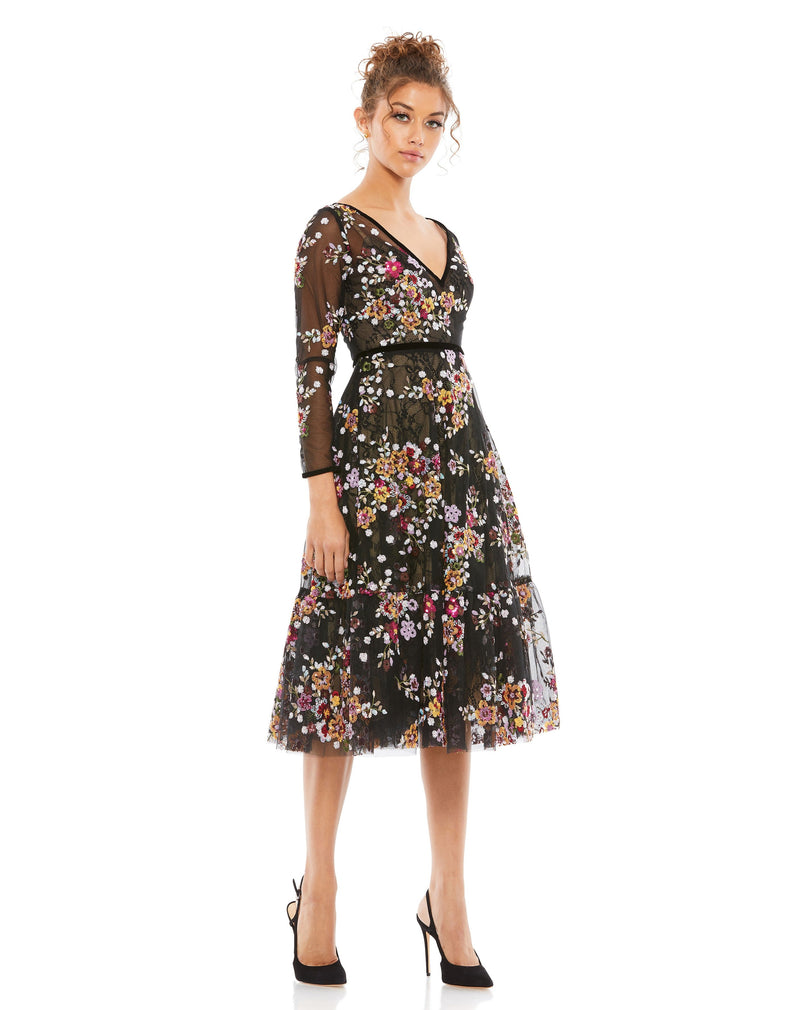 Mac Duggal 67499-BlackMulti-AB