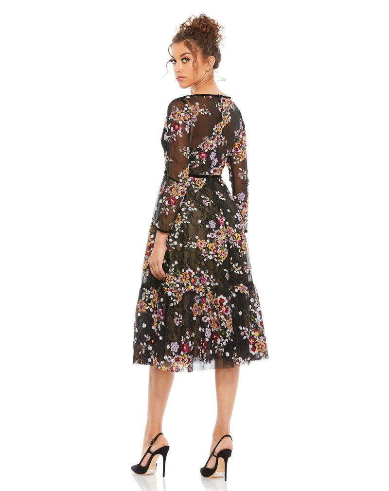 Mac Duggal 67499-BlackMulti-BK