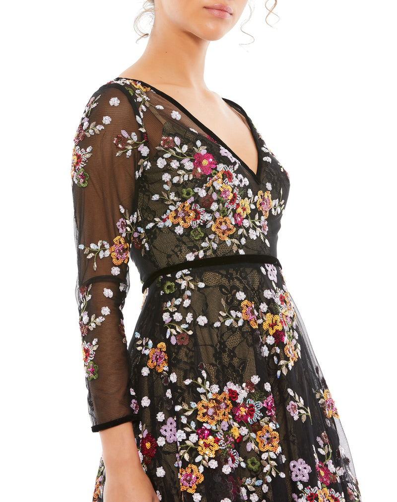 Mac Duggal 67499-BlackMulti-CL