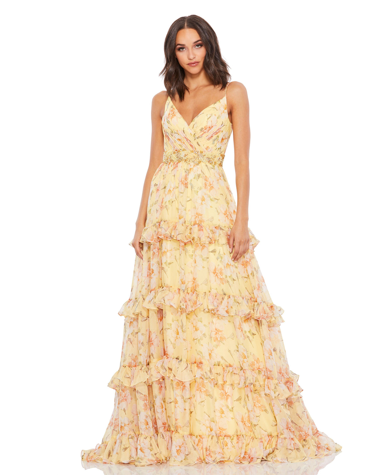 Mac Duggal 67794-Lemon-AB