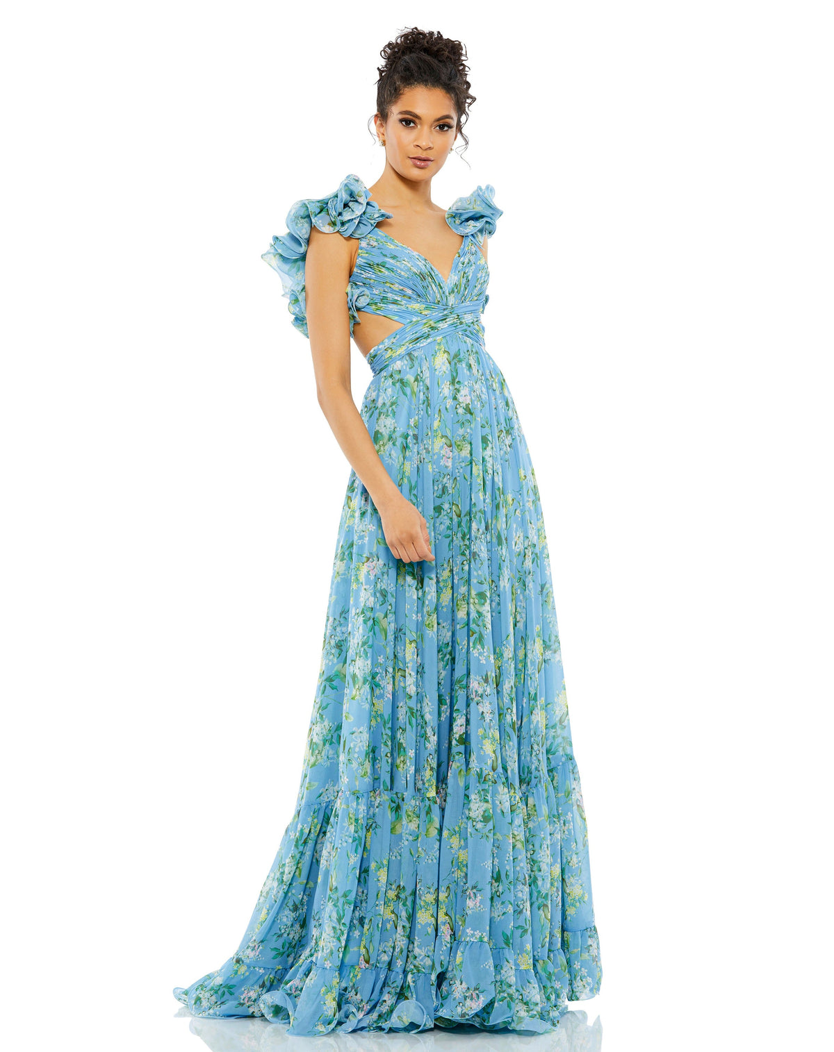 Mac Duggal 67803-BlueMulti-AB
