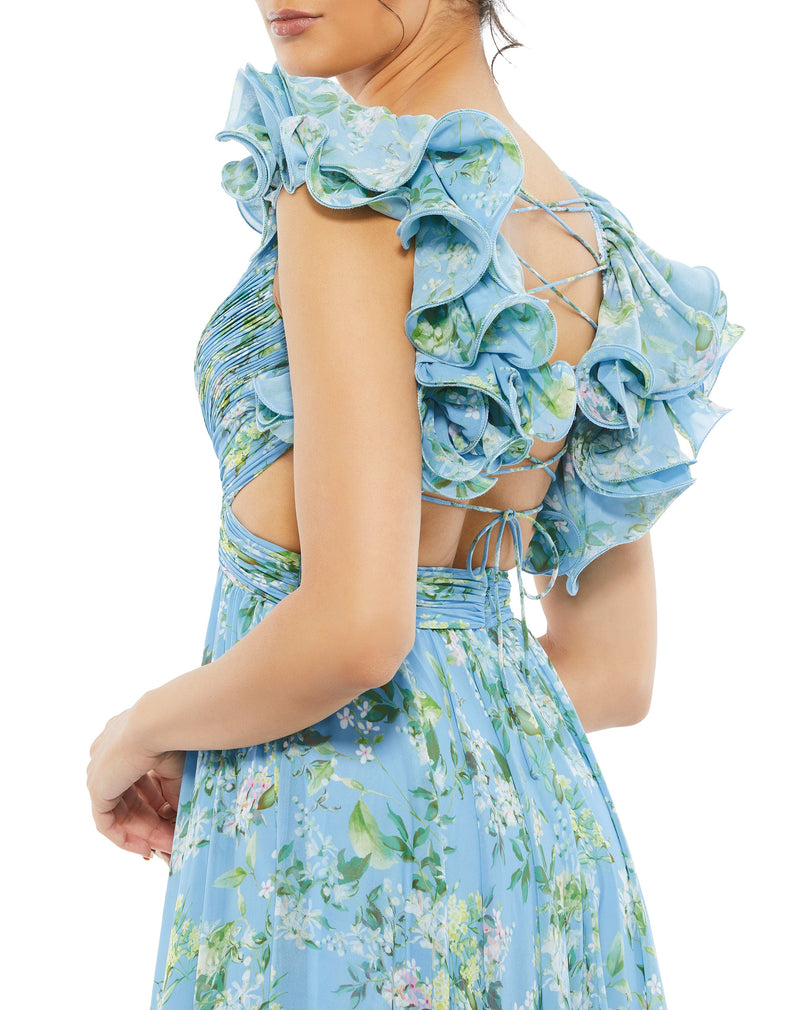 Mac Duggal 67803-BlueMulti-CL