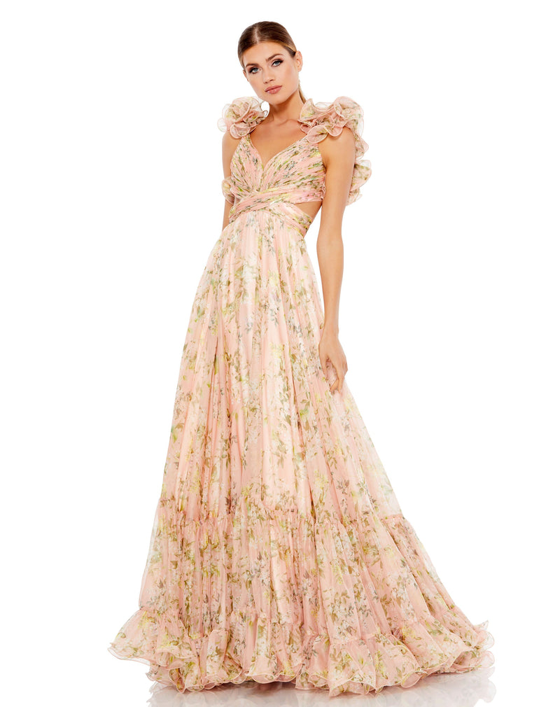 Mac Duggal 67803-PinkMulti-AB