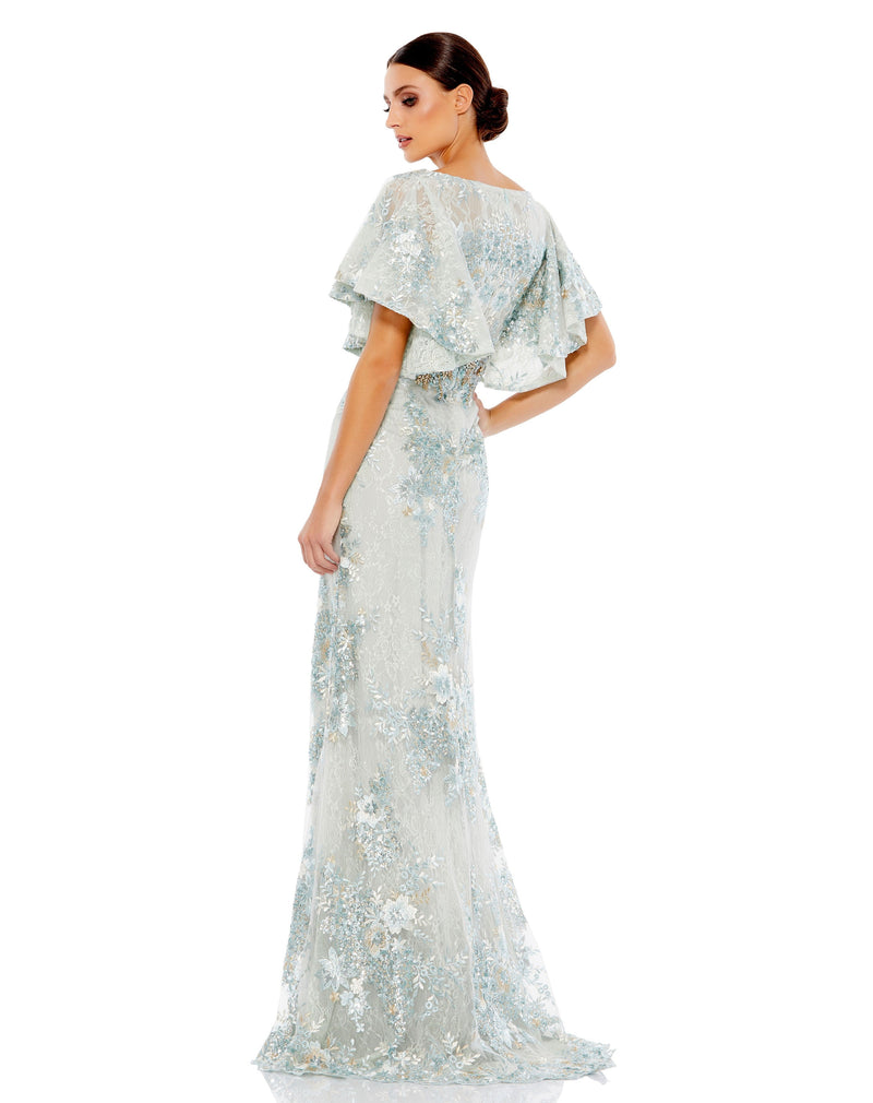Mac Duggal 67842-Seafoam-BK