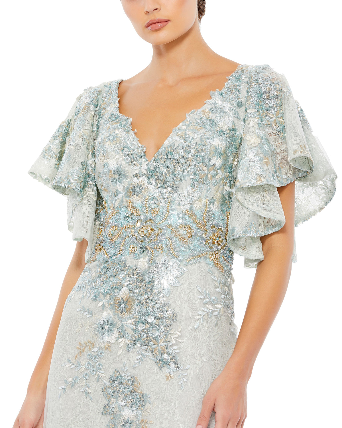 Mac Duggal 67842-Seafoam-CL