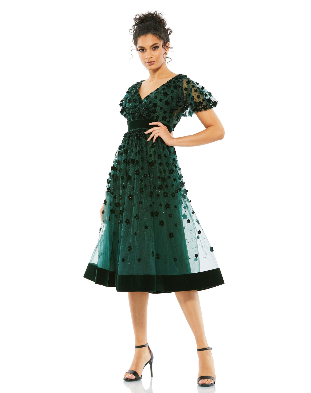 Mac Duggal 67854-Emerald-AB