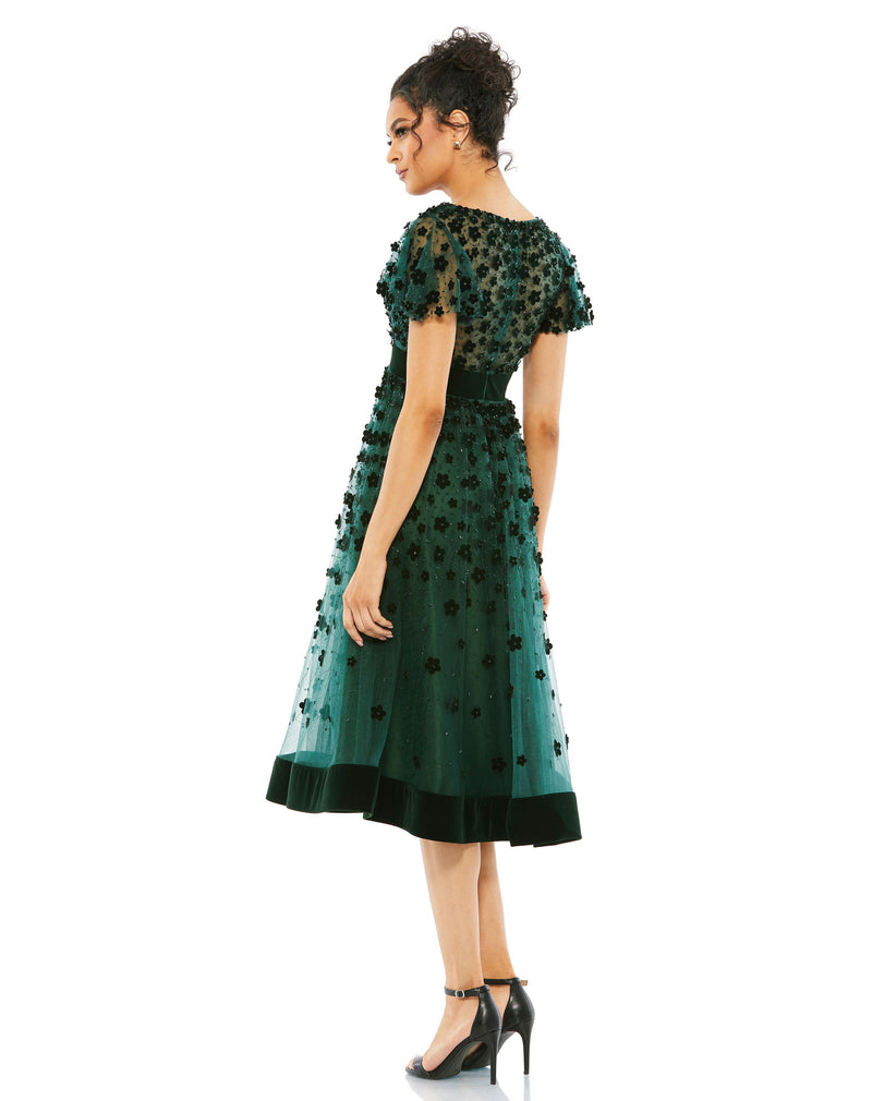 Mac Duggal 67854-Emerald-BK