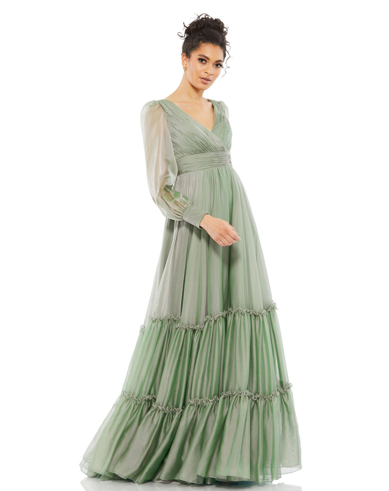 Mac Duggal 678641-Sage-AB
