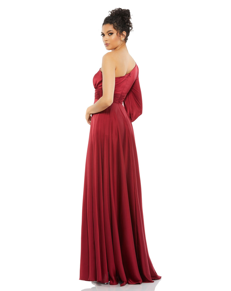 Mac Duggal 67866-Burgundy-BK