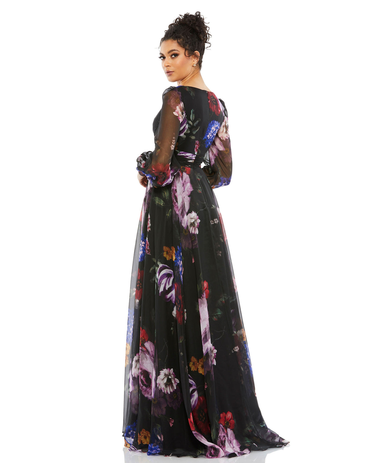 Mac Duggal 67872-BlackMulti-BK