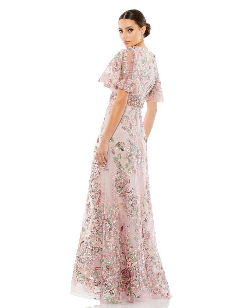 Mac Duggal 67880-RosePink-BK