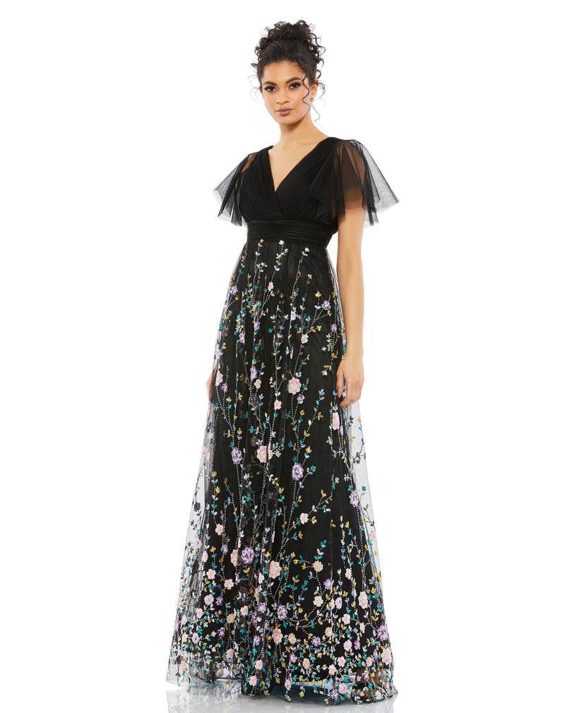 Mac Duggal 67889-BlackMulti-AB