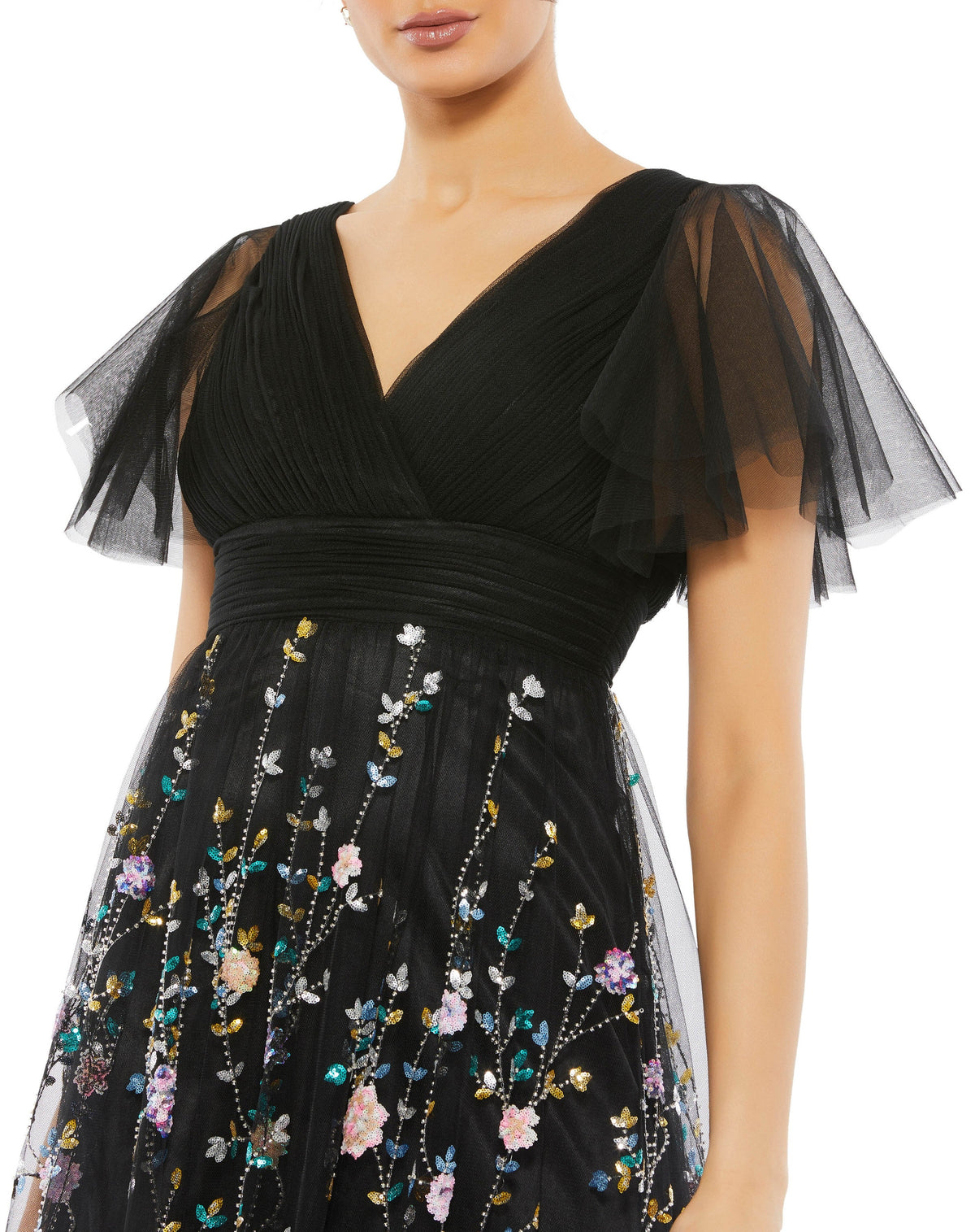 Mac Duggal 67889-BlackMulti-CL