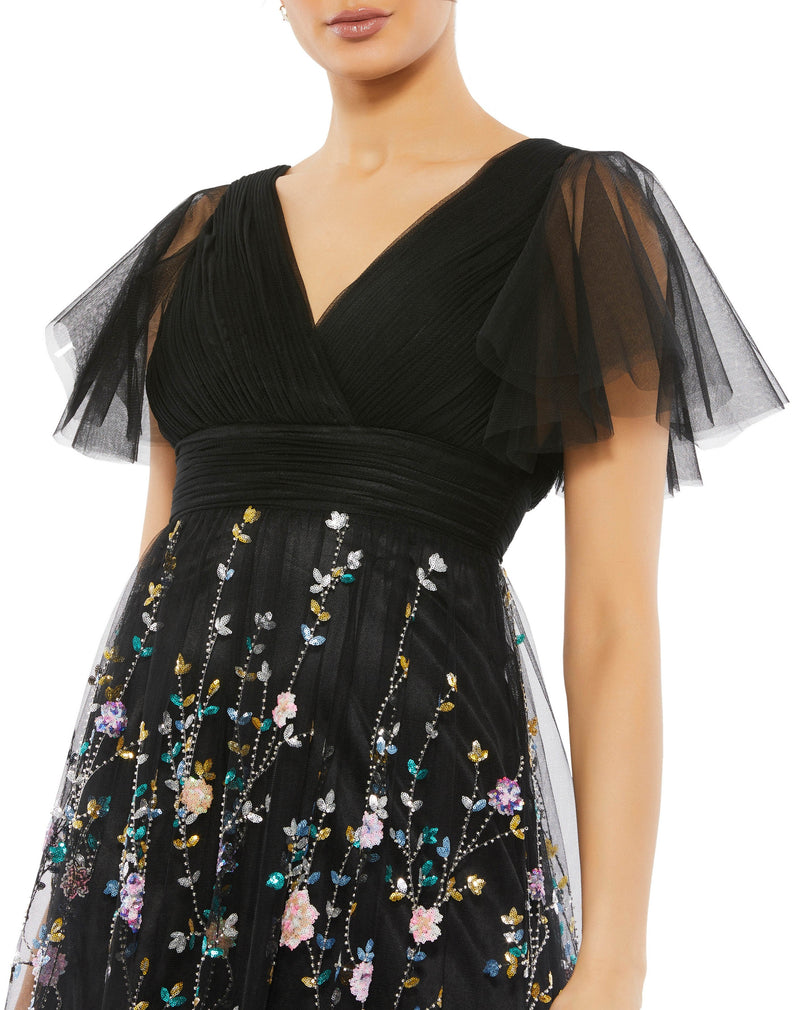 Mac Duggal 67889-BlackMulti-CL