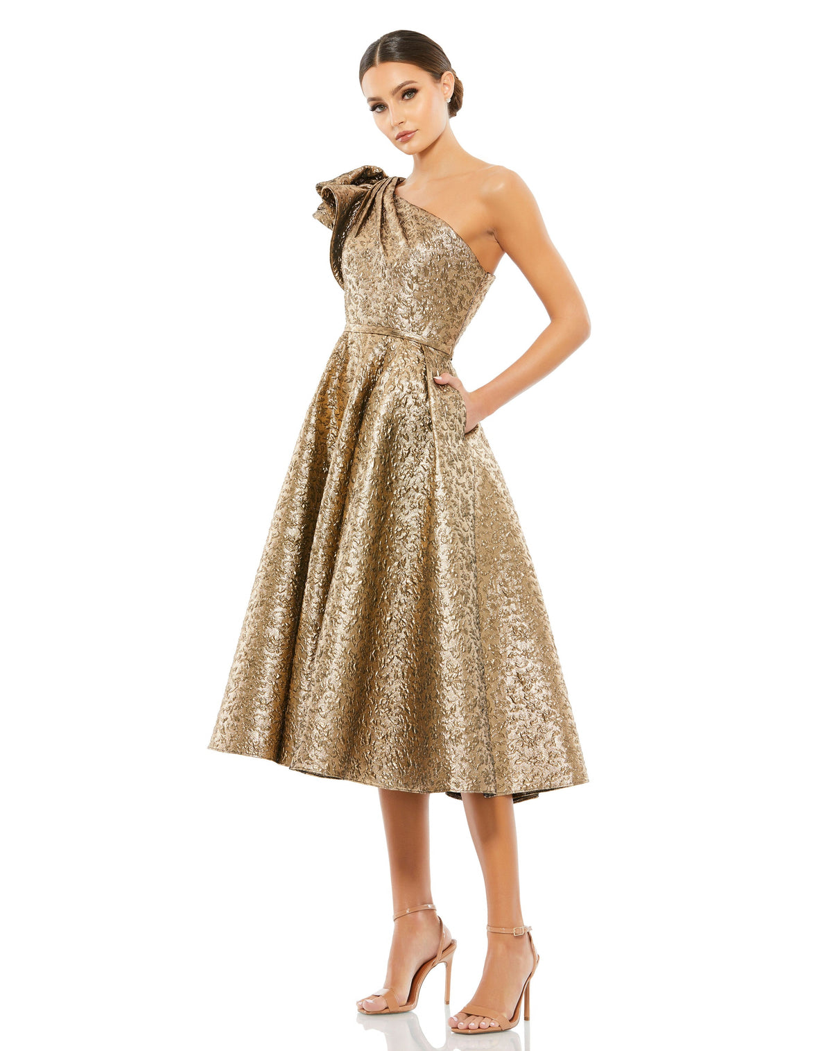 Mac Duggal 67906-AntiqueBronze-AB
