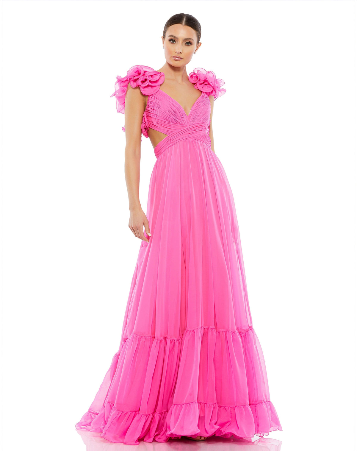 Mac Duggal 67911-HotPink-AB