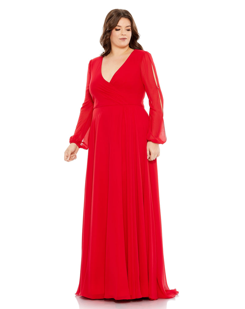 Mac Duggal 67912-Red-AB