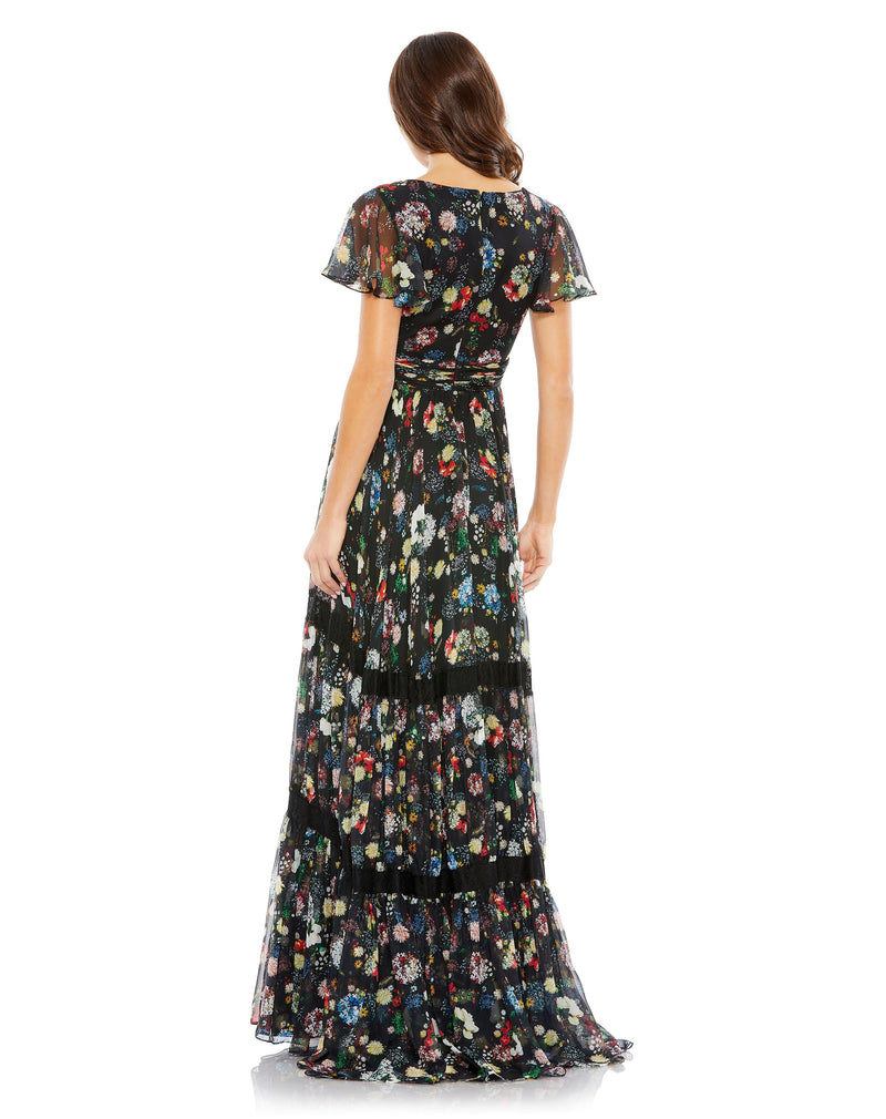 Mac Duggal 67934-BlackMulti-BK