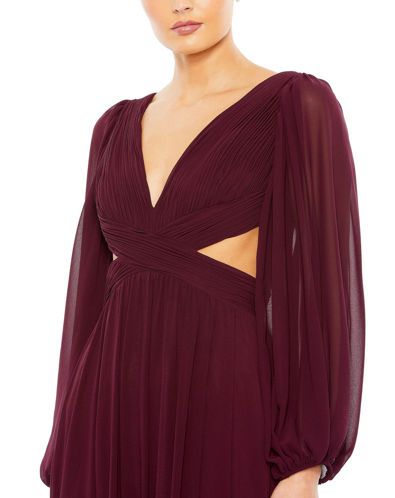 Mac Duggal 67948-Plum-CL