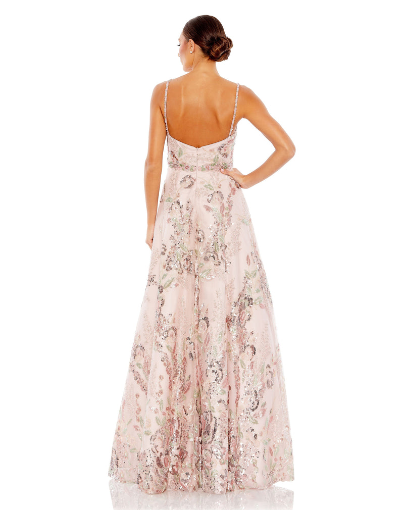 Mac Duggal 67971-RoseMulti-BK