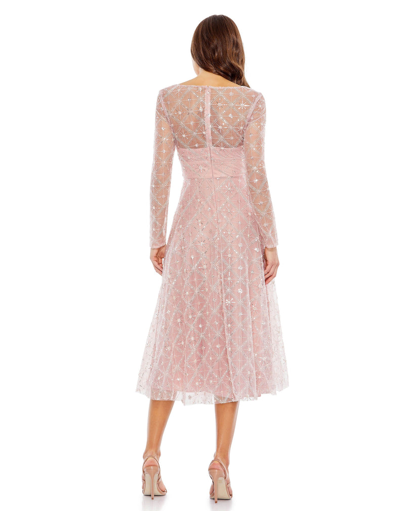 Mac Duggal 68003-Rose-BK