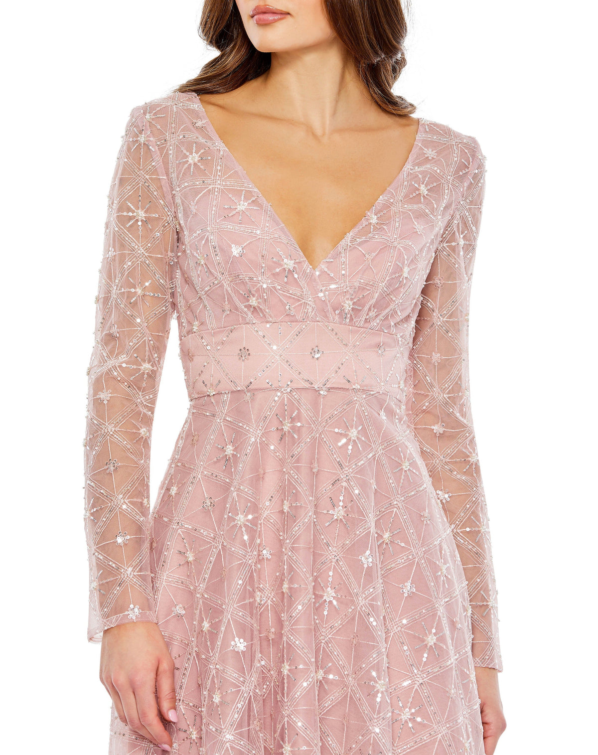 Mac Duggal 68003-Rose-CL