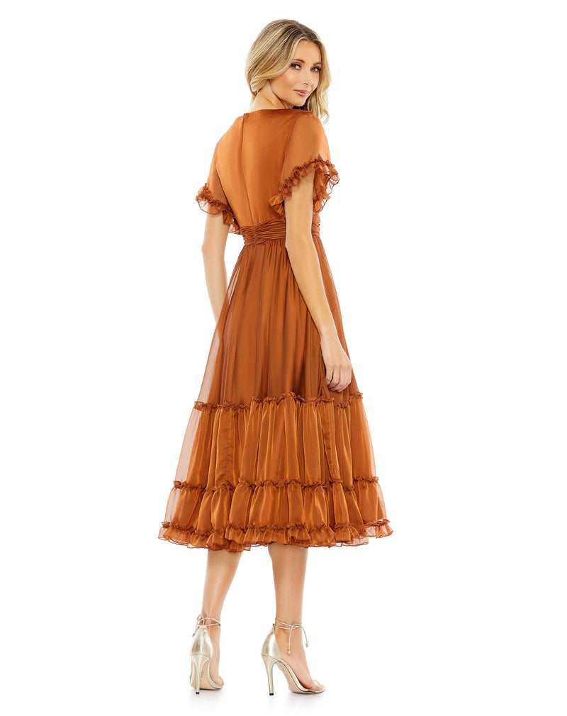Mac Duggal 68018-Rust-BK