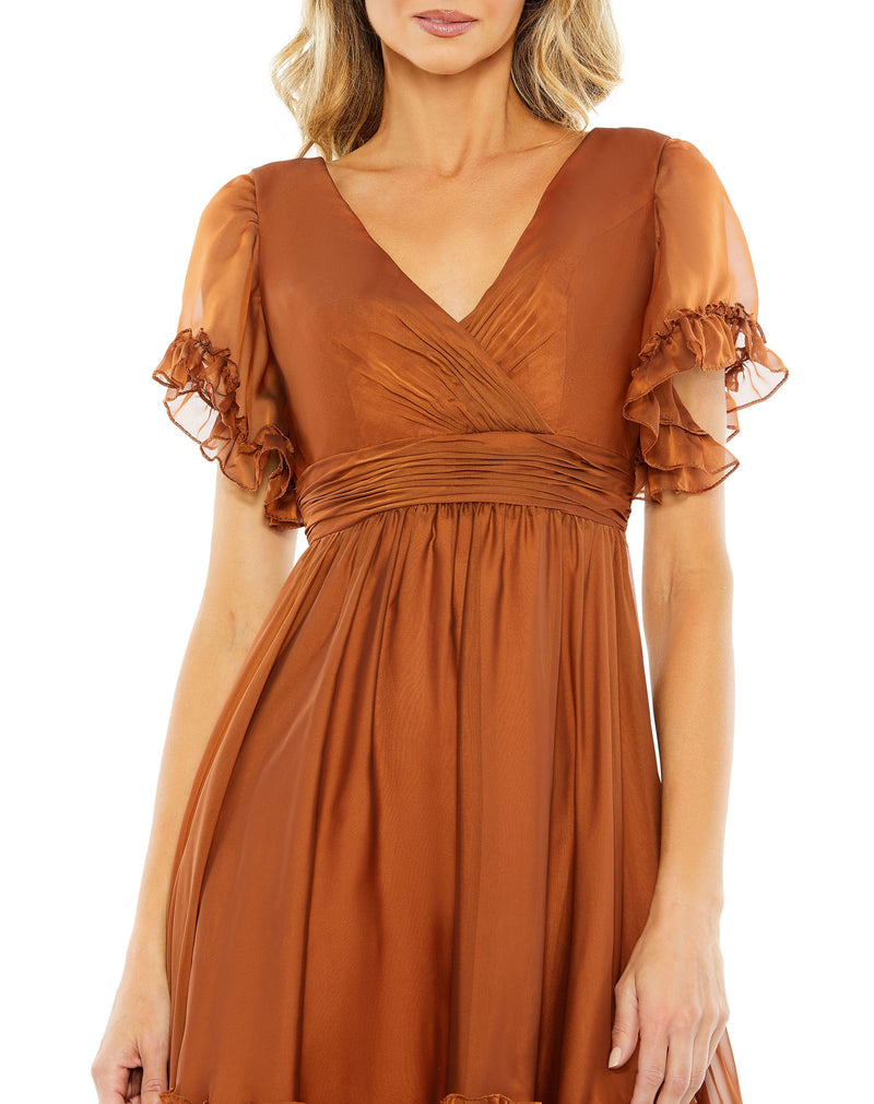 Mac Duggal 68018-Rust-CL