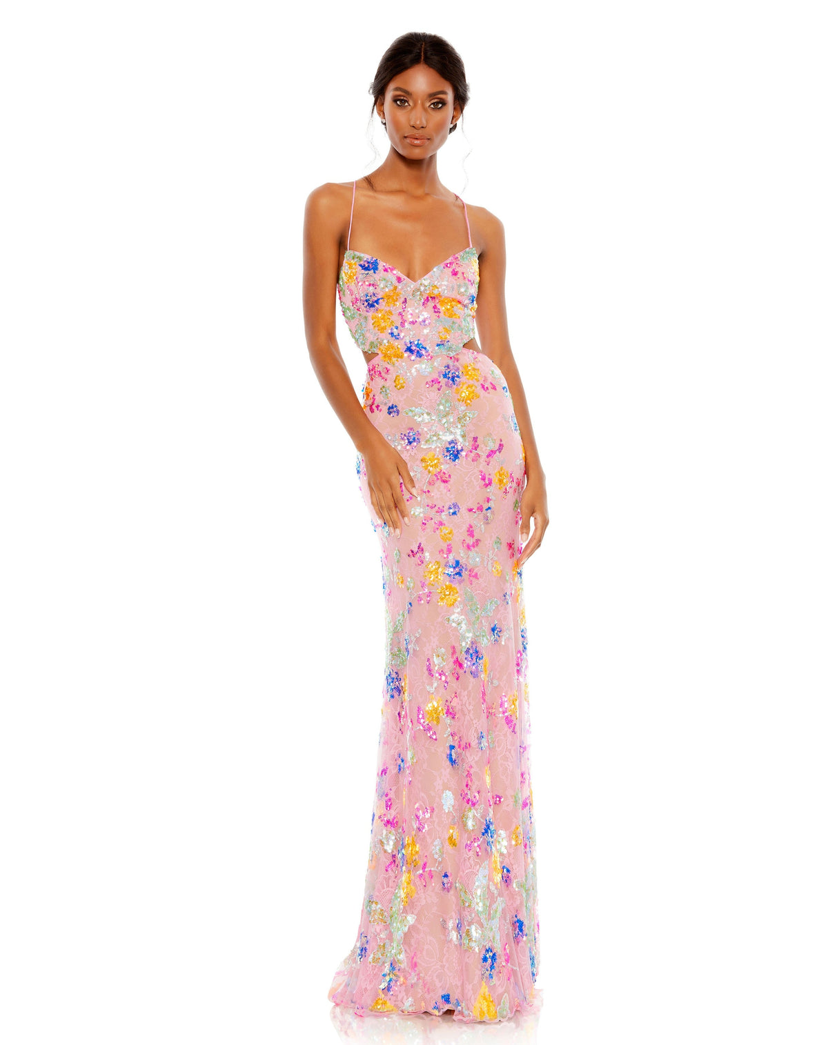 Mac Duggal 68067-PinkMulti-AB