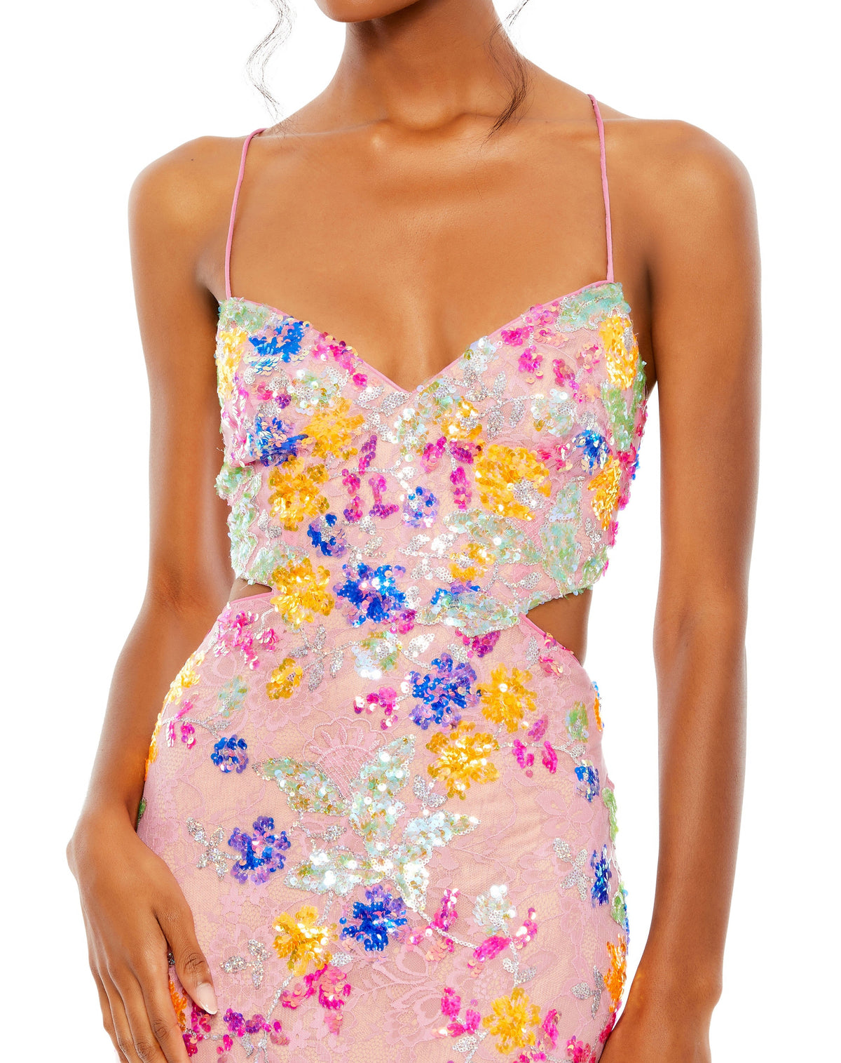 Mac Duggal 68067-PinkMulti-CL