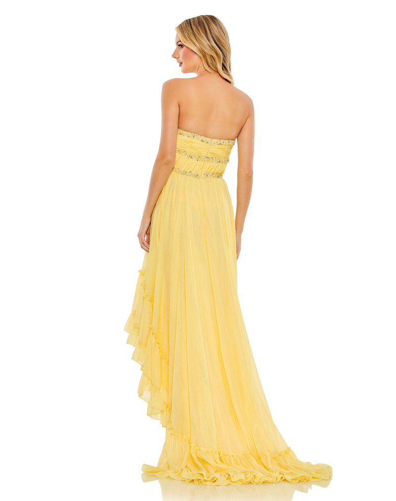 Mac Duggal 68096-Lemon-BK