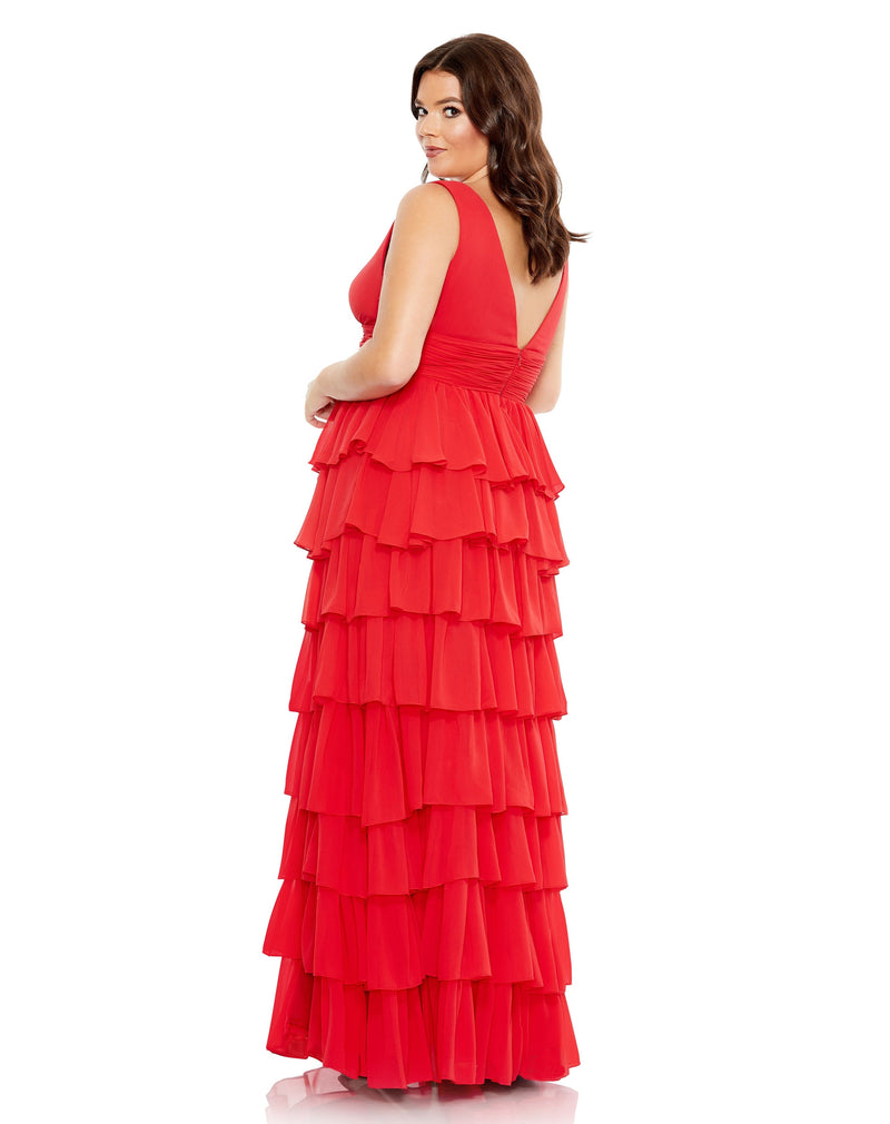 Mac Duggal 68119-Red-BK