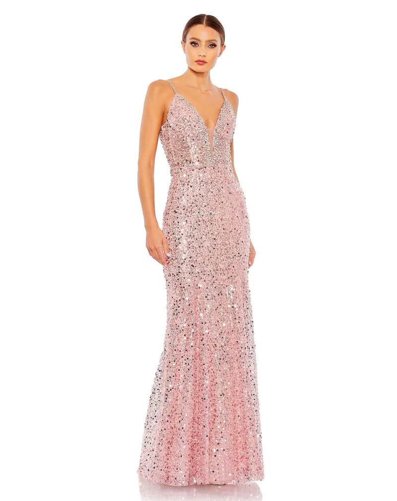 Mac Duggal 68175-Rose-AB
