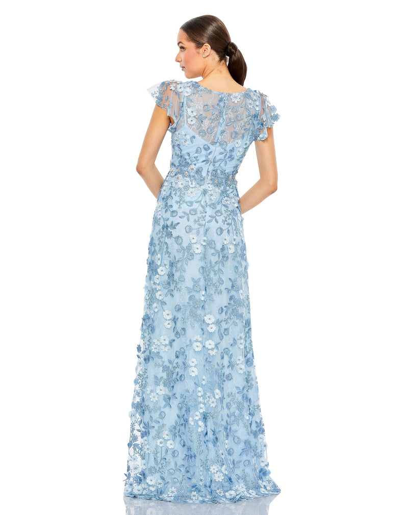 Mac Duggal 68192-Blue-BK