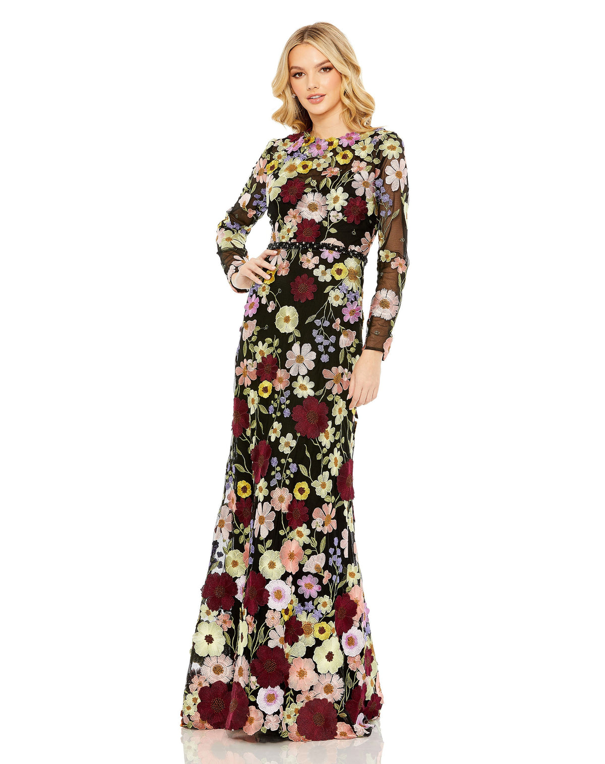Mac Duggal 68201-BlackMulti-AB