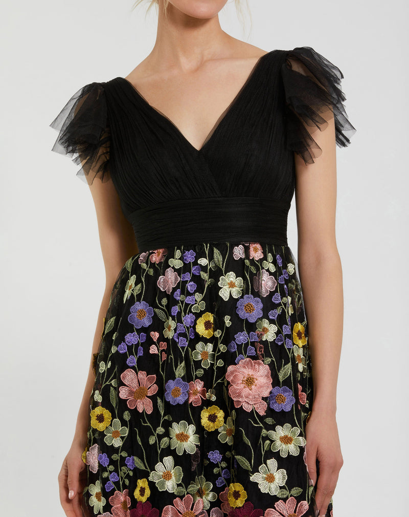 Mac Duggal 68204-BlackMulti-CL