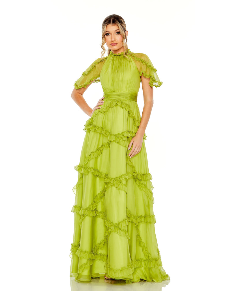 Mac Duggal 68222-AppleGreen-AB