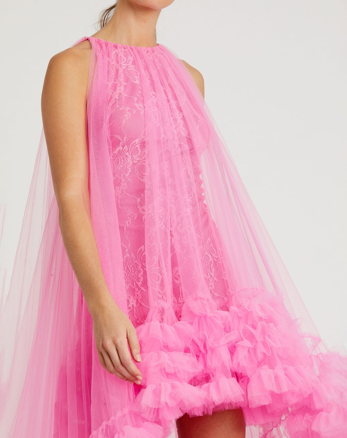 Mac Duggal 68252-HotPink-CL