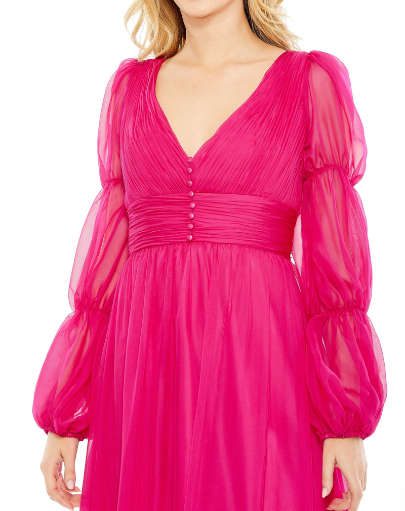 Mac Duggal 68254-HotPink-CL