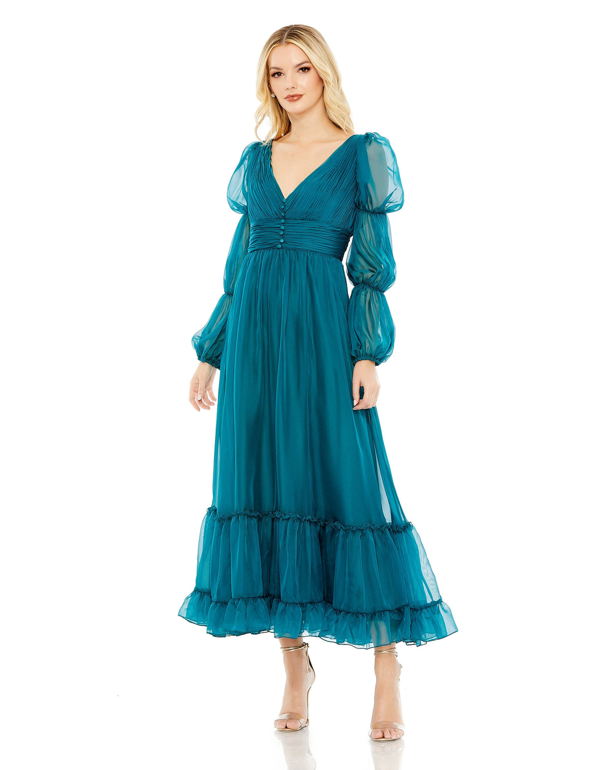 Mac Duggal 68254-Teal-AB