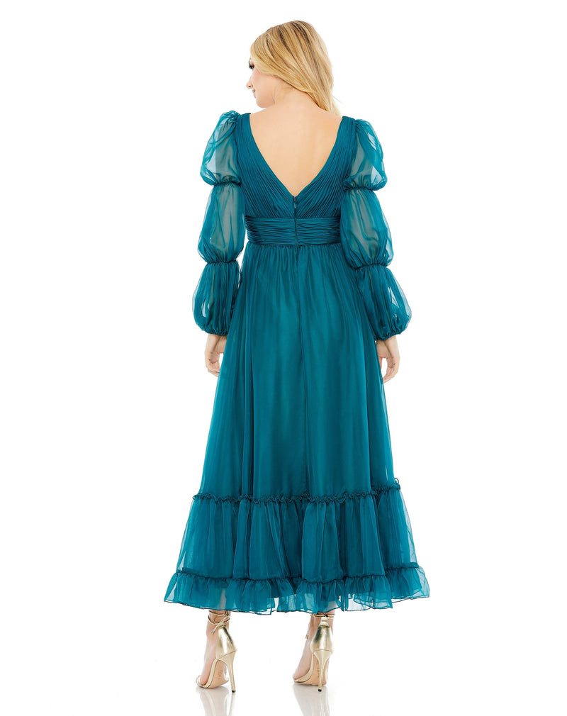Mac Duggal 68254-Teal-BK